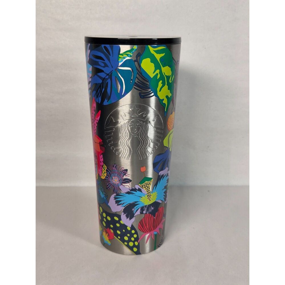 Starbucks 2023 Summer Immersive Florals Stainless Steel Tumbler 24oz
